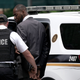 Martese Edwards, 29, is arrested by members of U.S. Secret Service Uniform Division outside the White House on June 5, 2018, in Washington, D.C.